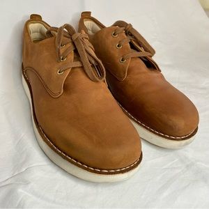 Samuel Hubbard Free Plain Toe Derby Tan Waxhide